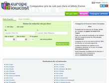 Tablet Screenshot of europelowcost.fr