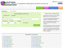 Tablet Screenshot of europelowcost.com